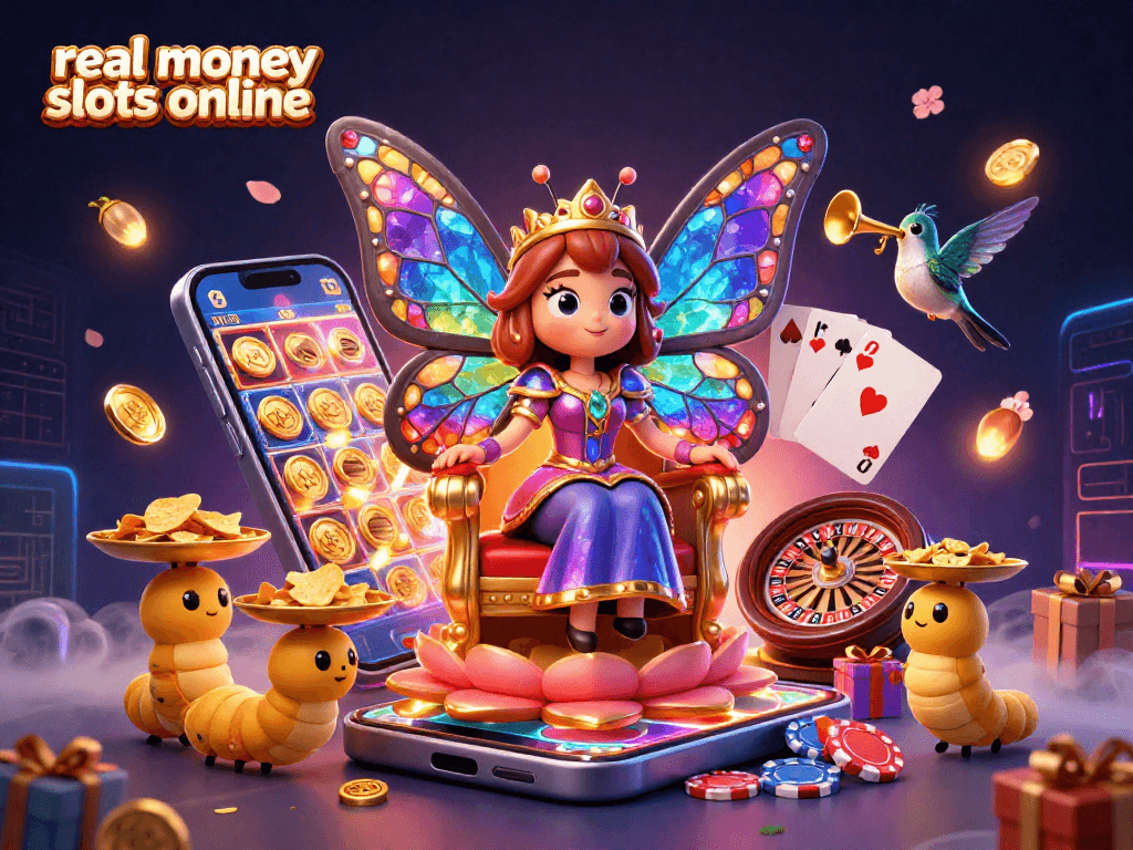 Experience real money slots online with vivid 3D characters and thrilling casino elements.