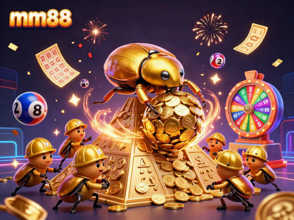 Engage with vibrant casino excitement featuring mm88, where golden coins and games thrive.
