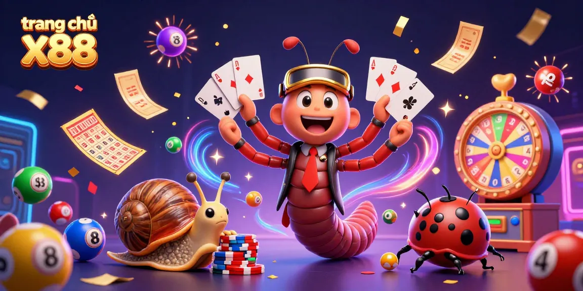 Engage in thrilling gameplay on trang chủ x88 with vibrant lottery balls, a dealer, and high rollers.