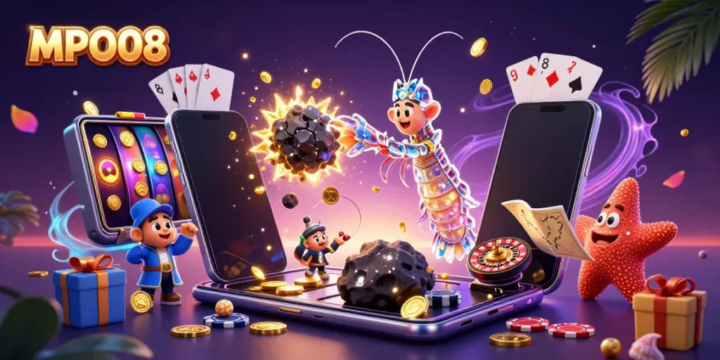 Engage with MPO08's thrilling casino adventure featuring games, prizes, and excitement!