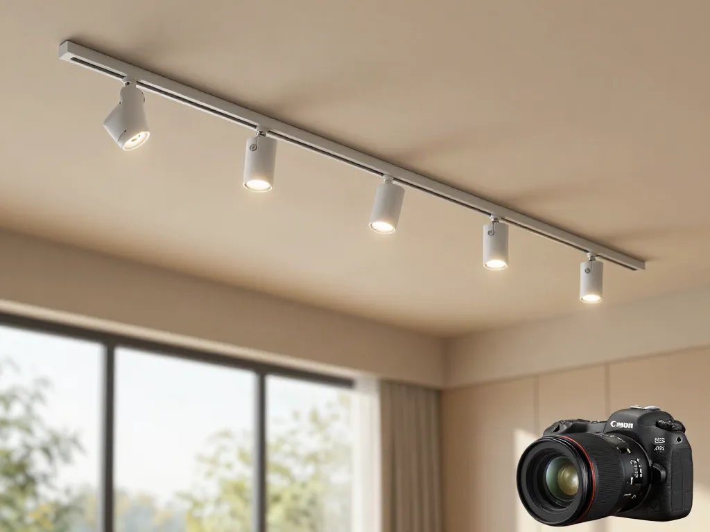 Spoturi și proiectori LED pe sina magnetică încastrată, iluminat modern și elegant de la furnizor local