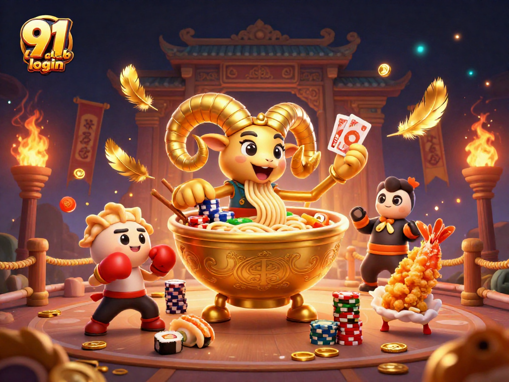 Engage with the 91 club login to win with vibrant casino-themed cartoon characters and dynamic gaming elements.