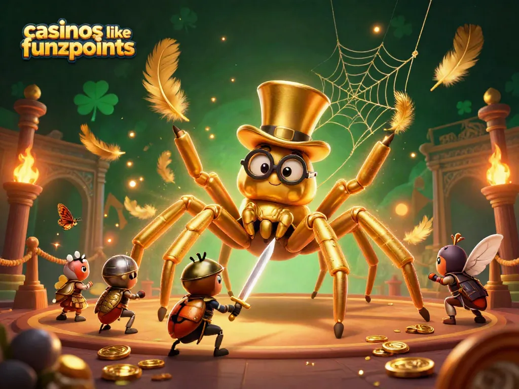 Engage in thrilling gameplay at casinos like Funzpoints with exciting golden coin wins.