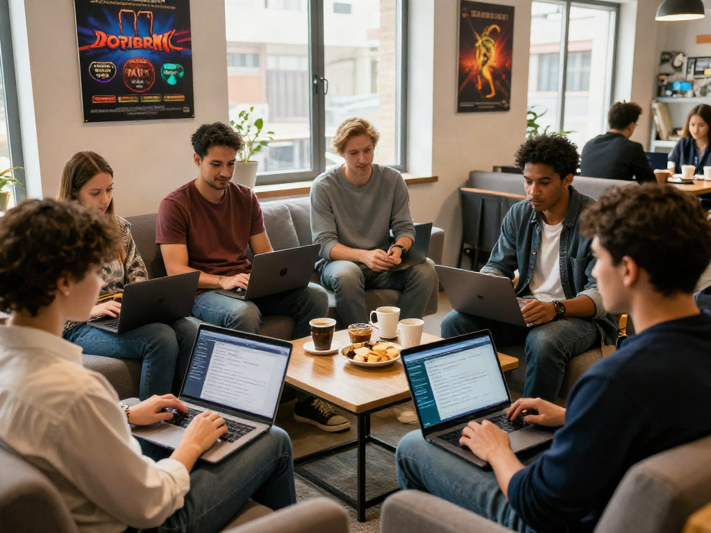 Interactive discussion on 먹튀검증 in a modern gambling community space.