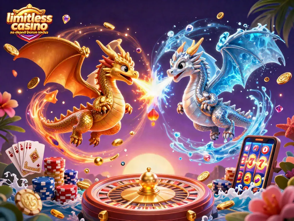 Experience limitless casino no deposit bonus codes with our amazing 3D dragons and casino elements in flight.