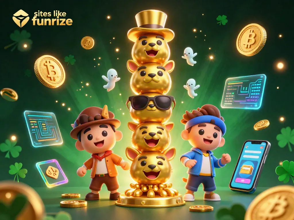 Engage in thrill with sites like Funrize featuring animated totem and dynamic casino elements.