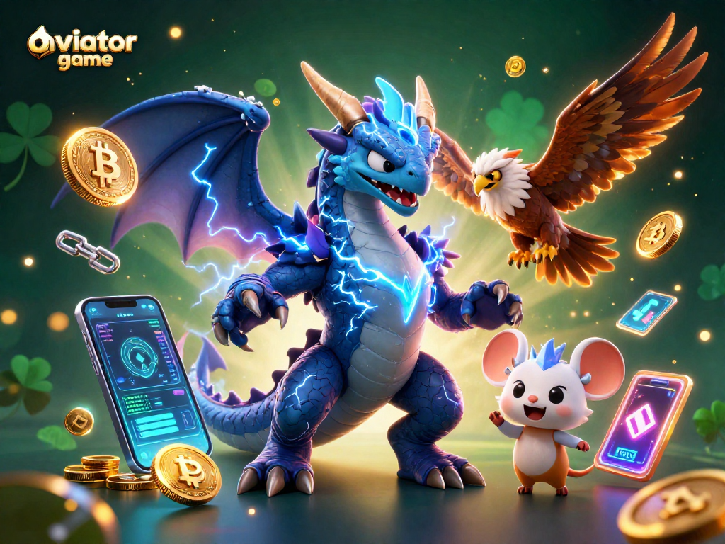 Engage in the aviator game with thrilling characters and dynamic cryptocurrency elements.