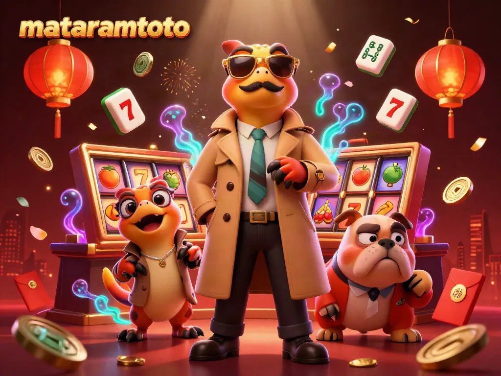 Experience the thrill of mataramtoto with three raptors in disguise trying to enter a VIP casino lounge.