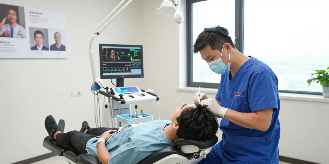 Hair transplant turkey cost procedure in a modern clinic featuring expert surgeon and soothing atmosphere