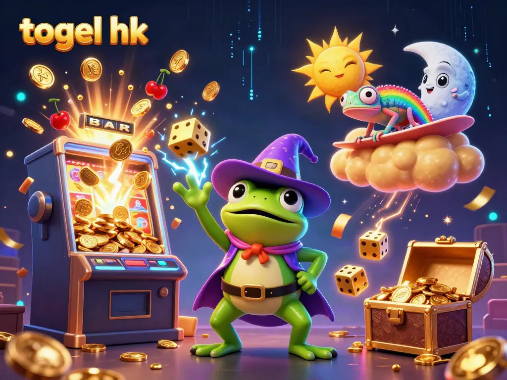 Gambaran togel hk dalam ilustrasi 3D dengan karakter dan kekayaan yang melimpah, menciptakan suasana permainan yang mengasyikkan.